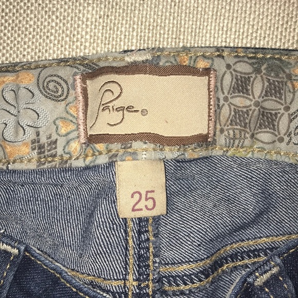 Paige Jeans dark wash - Picture 3 of 6